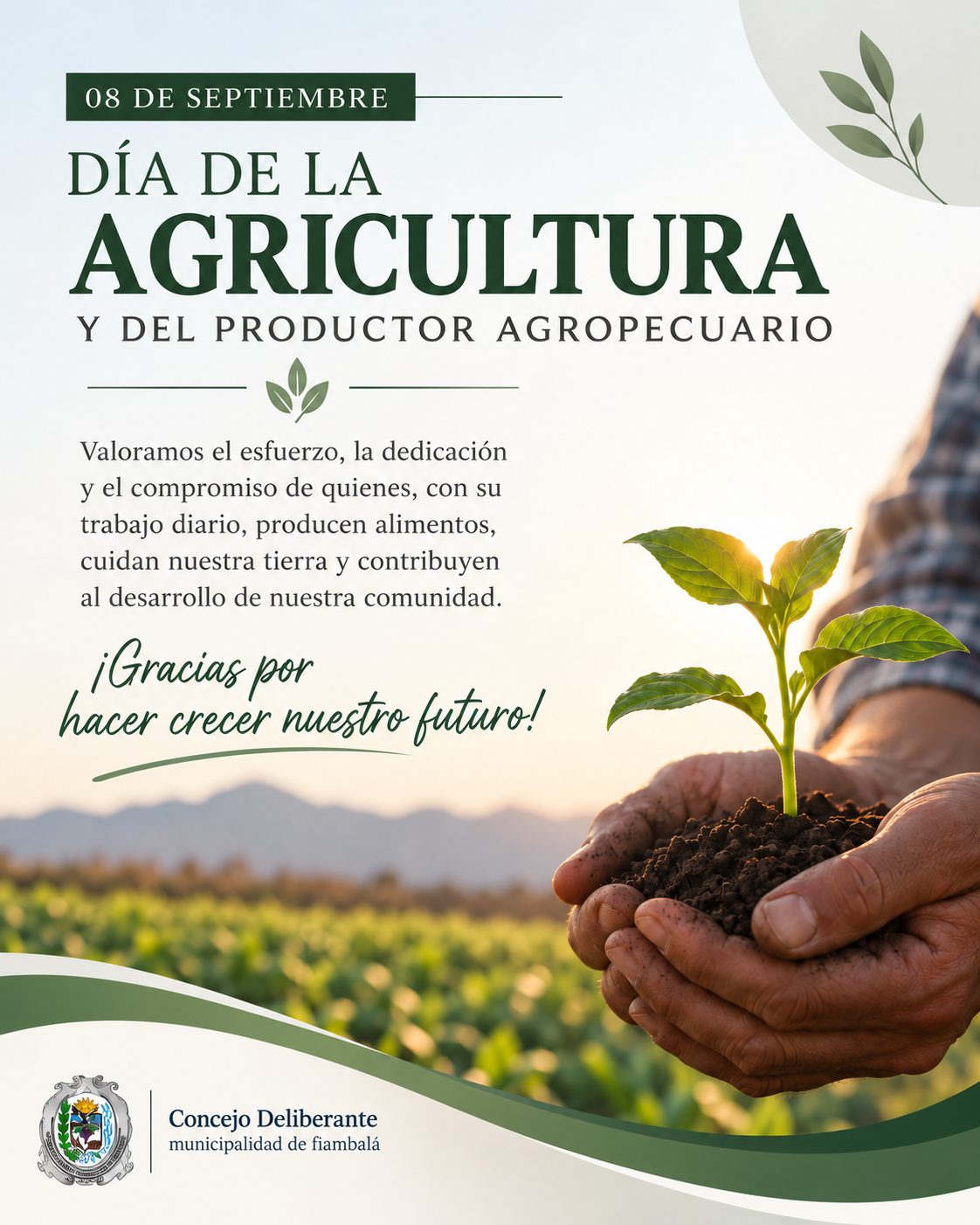 Día de la Agricultura y del Productor Agropecuario