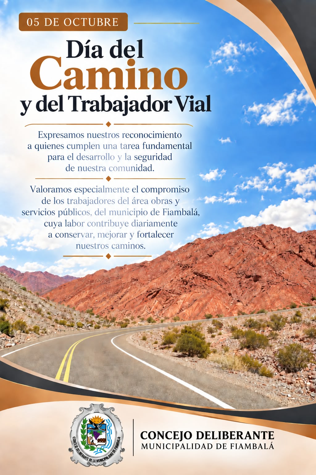 Día del Camino y del Trabajador Vial