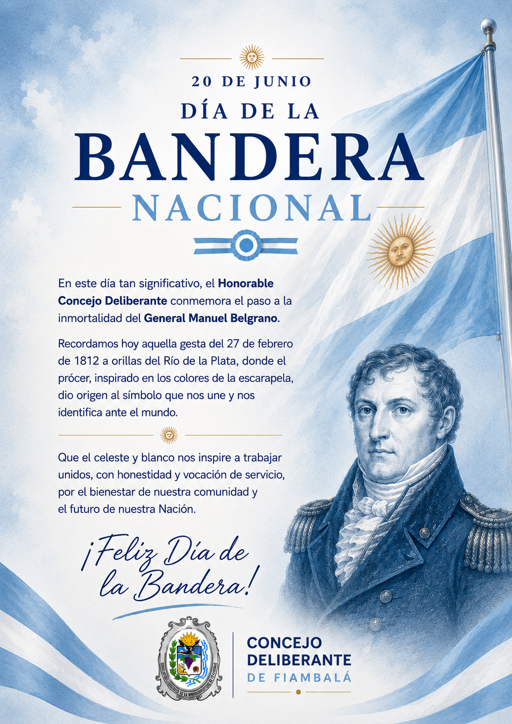 Imagen de DIA DE LA BANDERA, UN SIMBOLO QUE NOS UNE